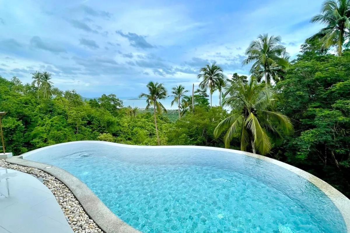 Celeste 3Br - Private Infinity Pool & Seaview Strand von Chaweng Exterior foto