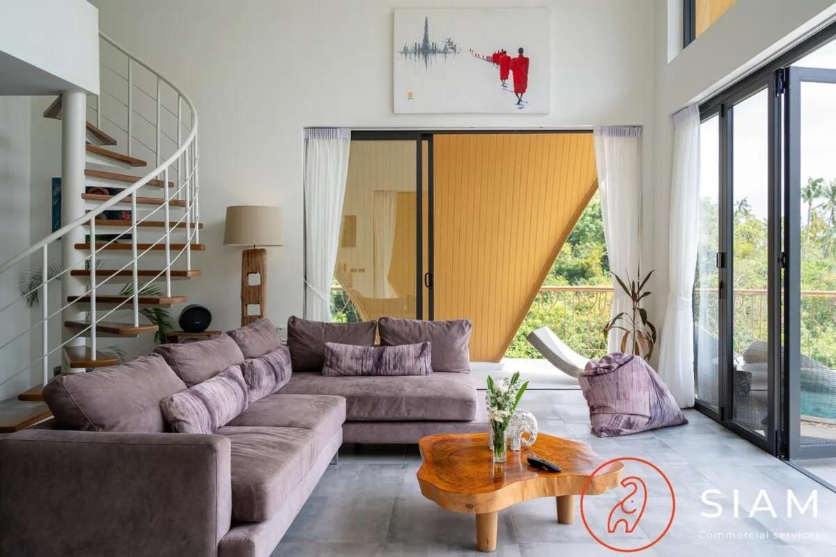 Celeste 3Br - Private Infinity Pool & Seaview Strand von Chaweng Exterior foto