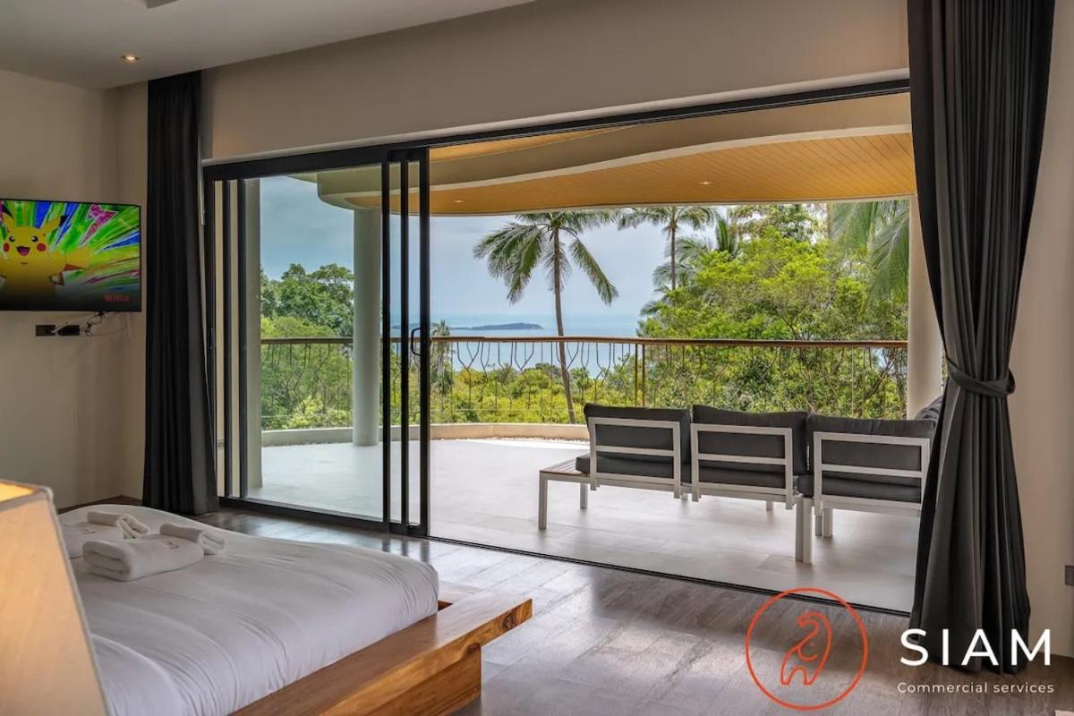 Celeste 3Br - Private Infinity Pool & Seaview Strand von Chaweng Exterior foto
