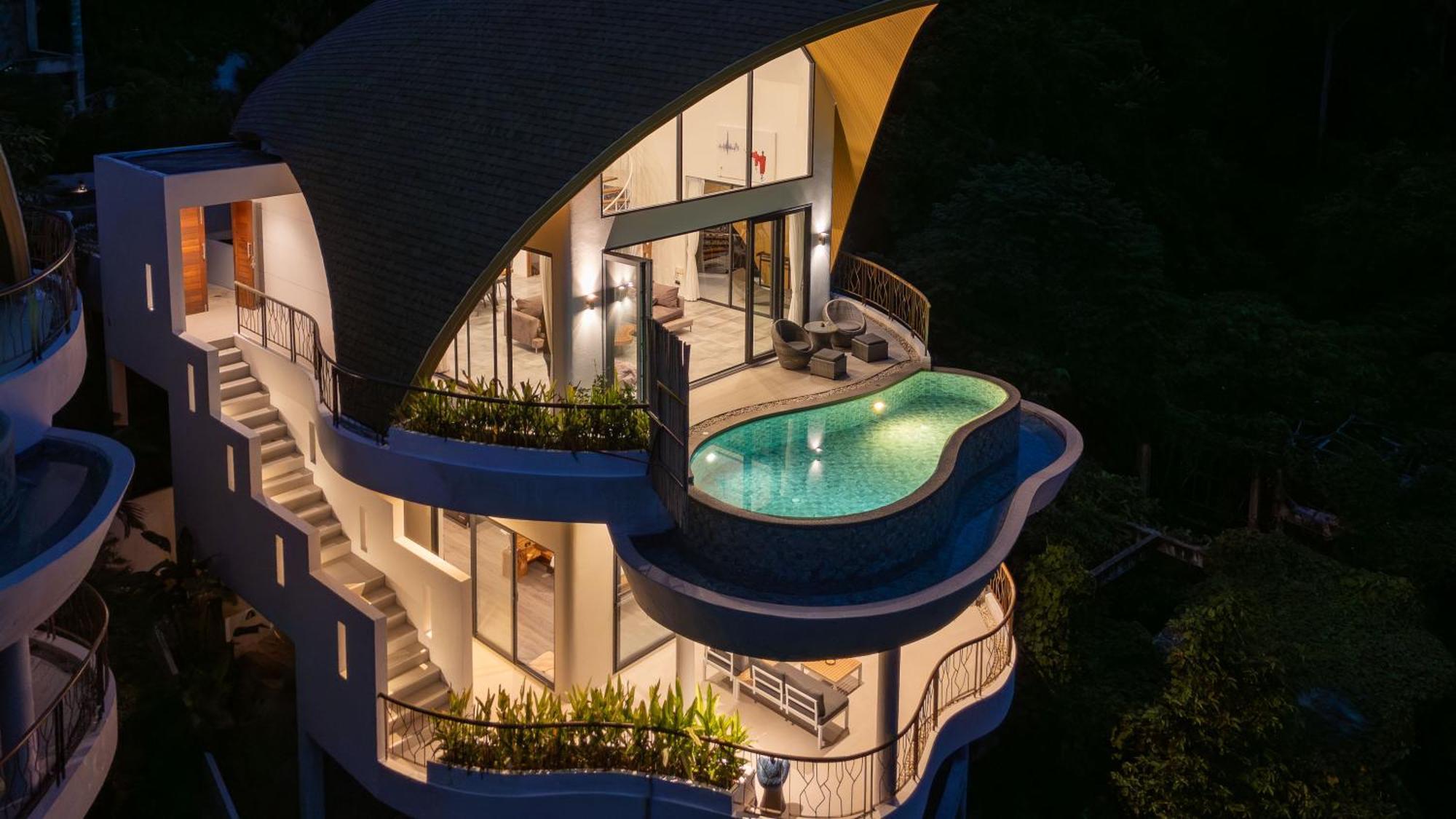 Celeste 3Br - Private Infinity Pool & Seaview Strand von Chaweng Exterior foto